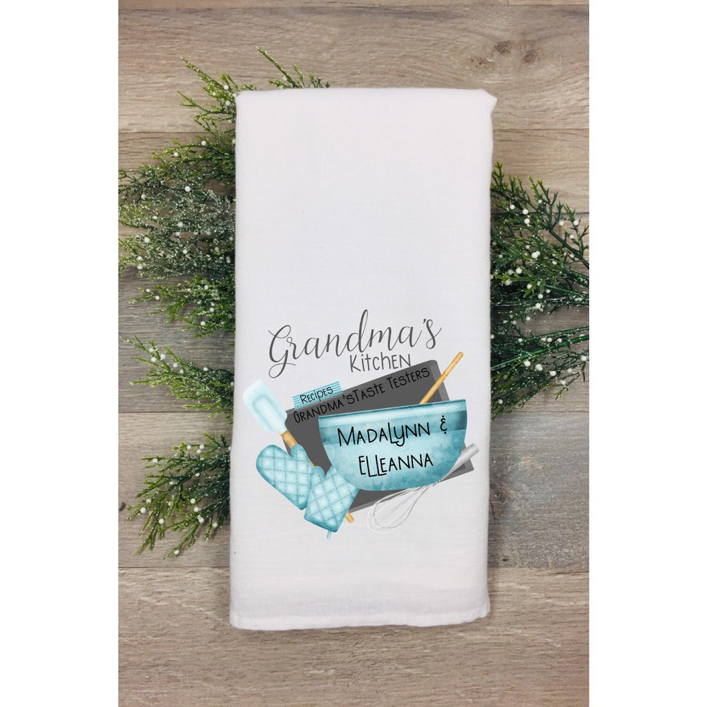 Grandma's Kitchen Towels, Funny Kitchen Towel, Hand Towels, Grandma Gi –  Country Squared